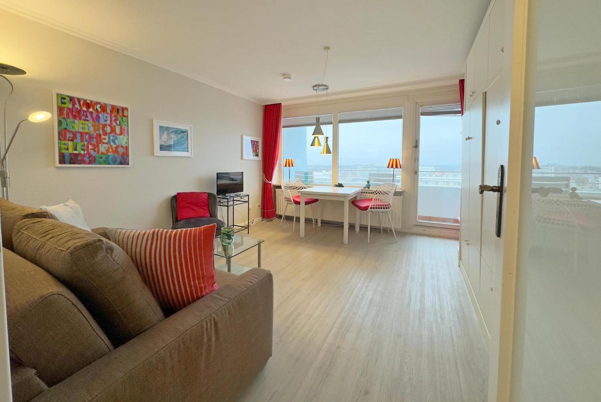 Haus Metropol App 145 Direkt Am Strand 2 Mit Balkon Cityblick 베스터란트 외부 사진