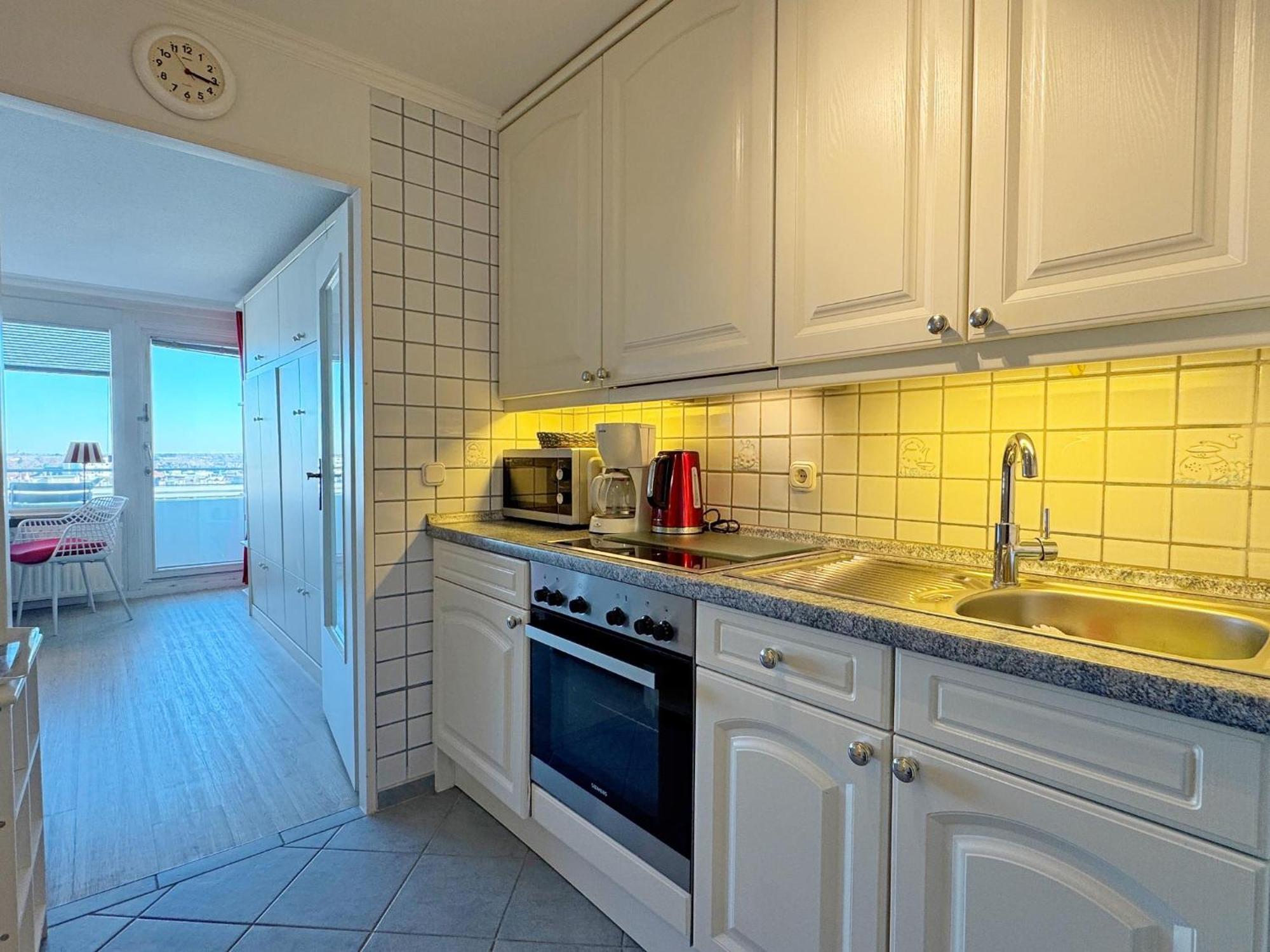 Haus Metropol App 145 Direkt Am Strand 2 Mit Balkon Cityblick 베스터란트 외부 사진