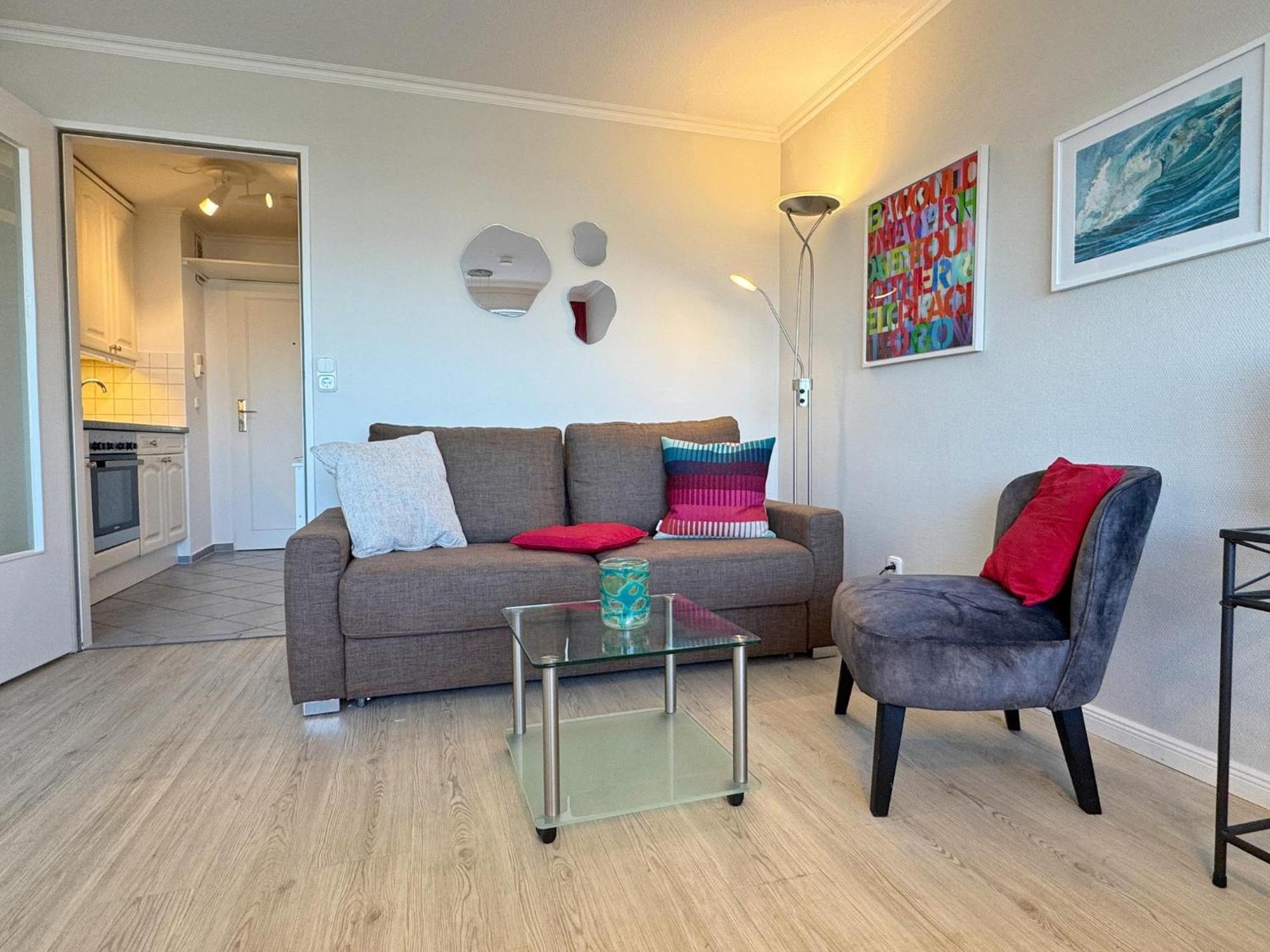 Haus Metropol App 145 Direkt Am Strand 2 Mit Balkon Cityblick 베스터란트 외부 사진