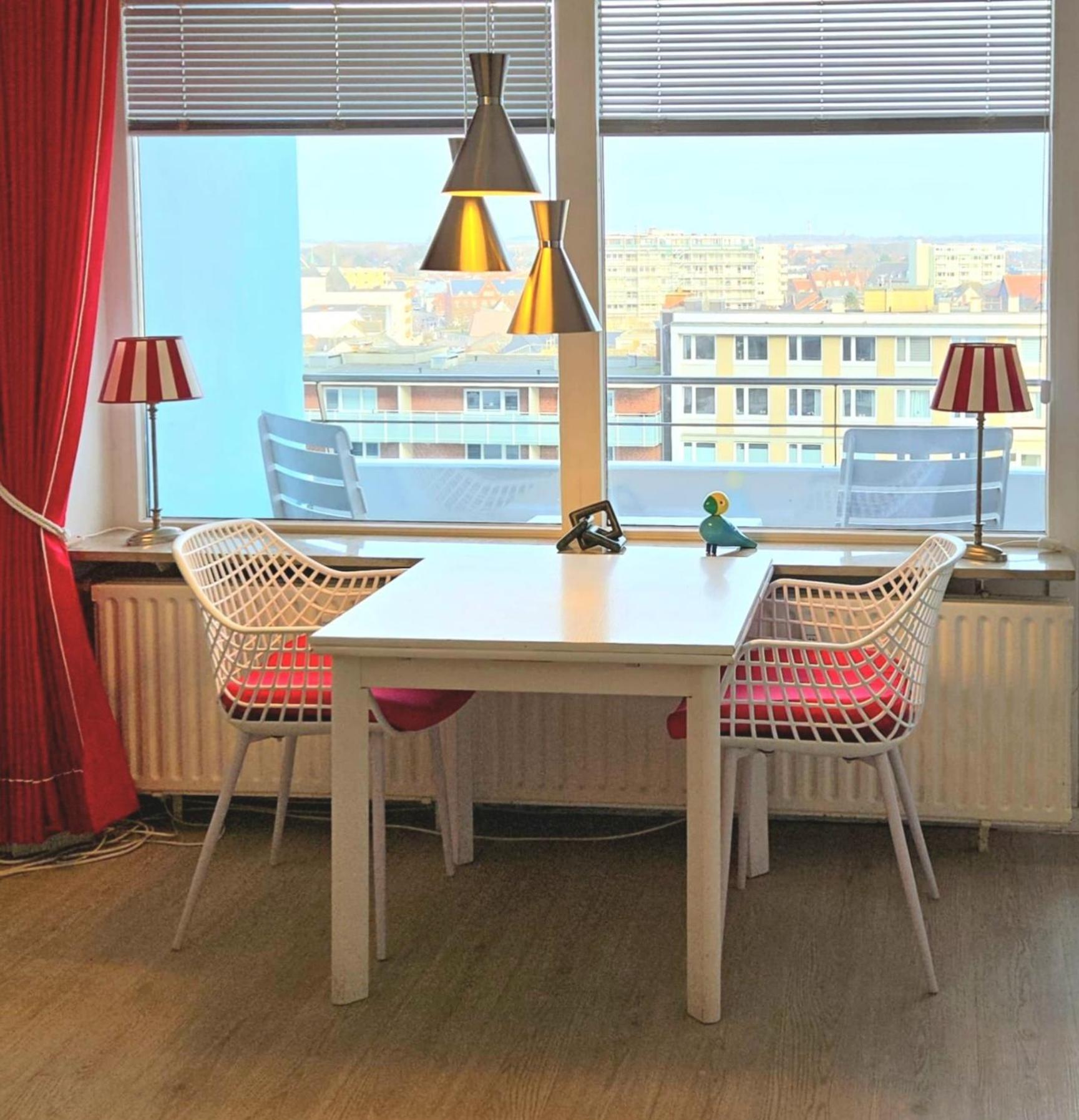 Haus Metropol App 145 Direkt Am Strand 2 Mit Balkon Cityblick 베스터란트 외부 사진